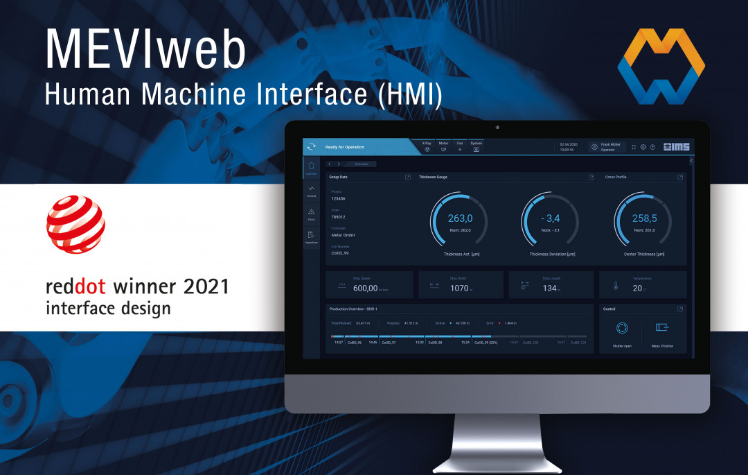 IMS Anwendersoftware MEVIweb Red Dot Design Winner_highres