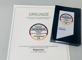 Urkunde und Award_Wuppermann